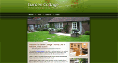 Desktop Screenshot of gardencottagebandb.com